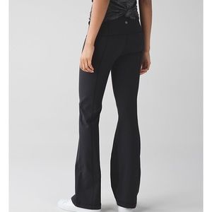 Lululemon High Rise Groove Pant (Black, 6L) NWOT